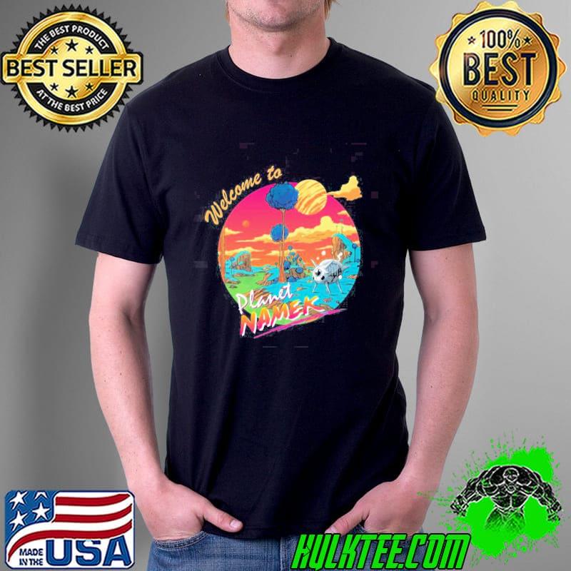 Welcome to planet namek dragon ball anime shirt