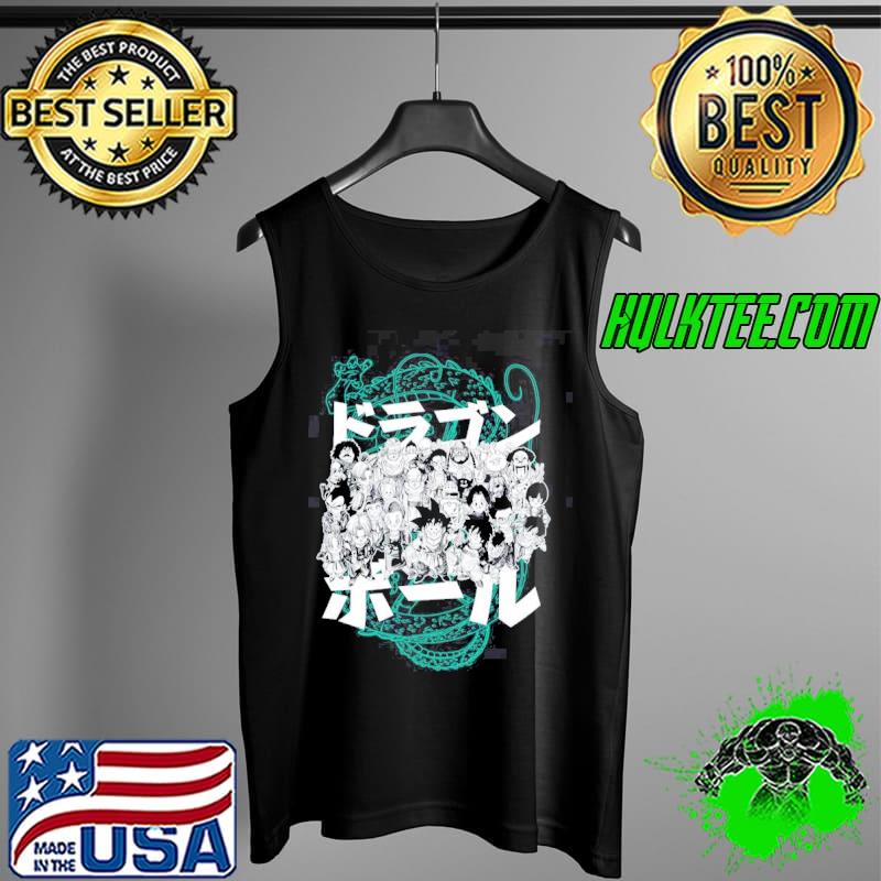 White style dragon family anime Tank Top White style dragon family anime Tank Top