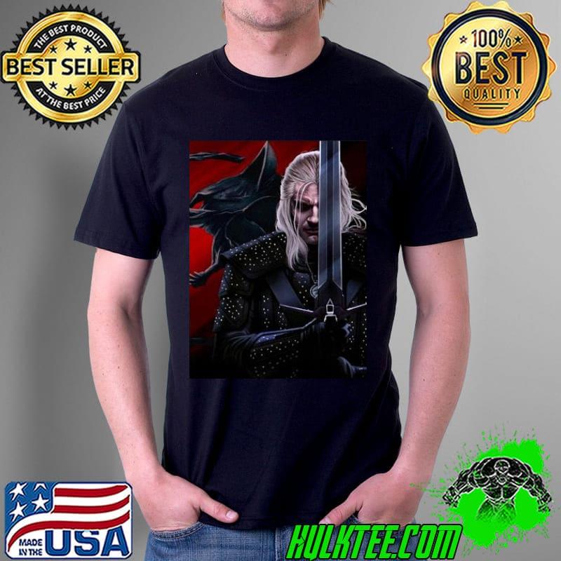 Witcher geralt classic shirt Witcher geralt classic shirt