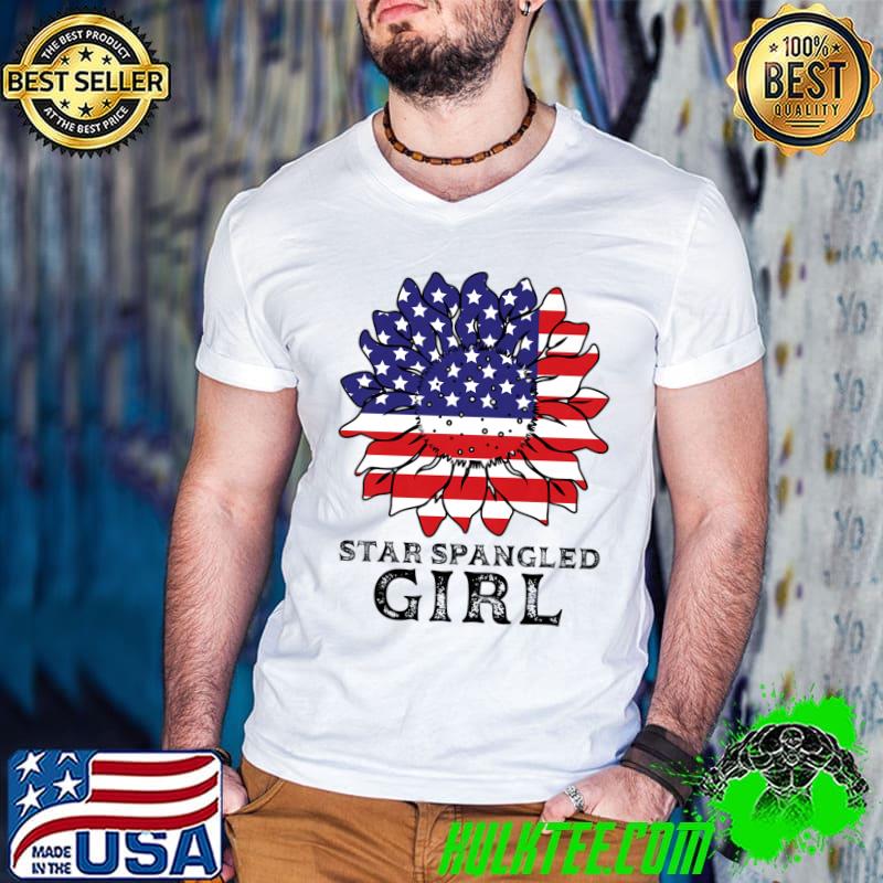 Womens Star spangled girl America Premium T-Shirt