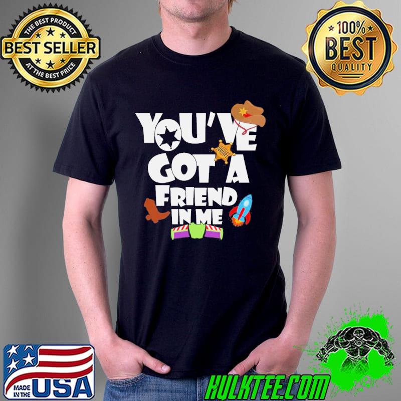 Youve got a friend in me pixar ball shirt