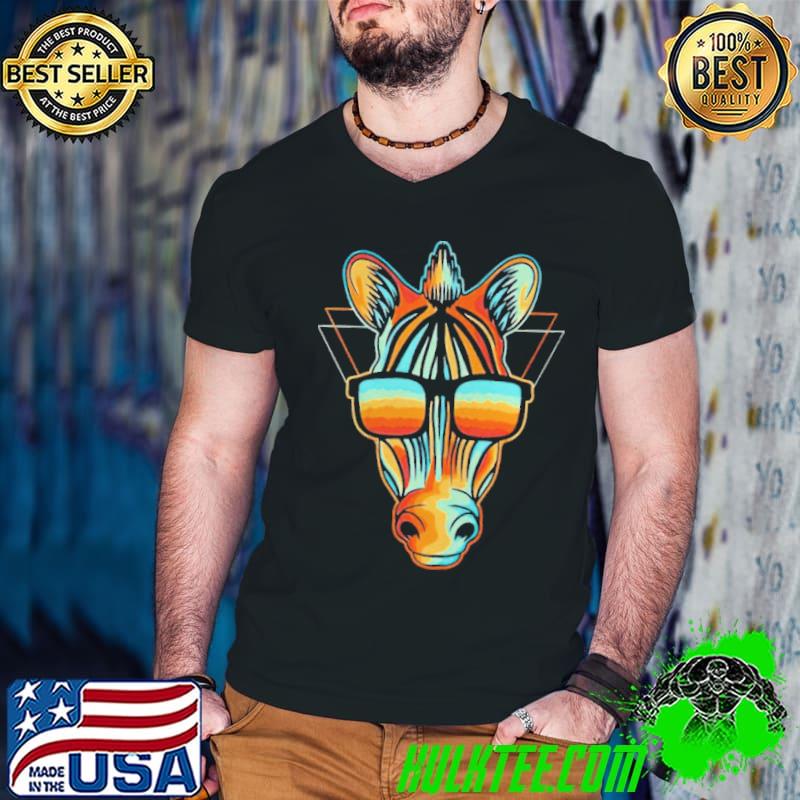 Zebra colorful shirt