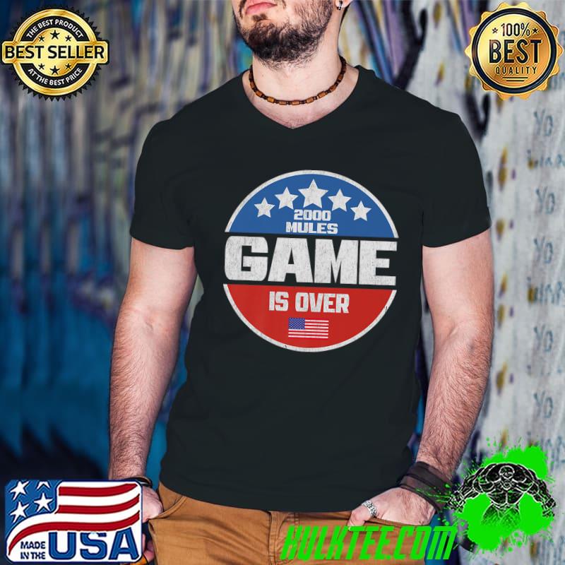 2000 Mules Game Is Over Fair Elections Premium T-Shirt