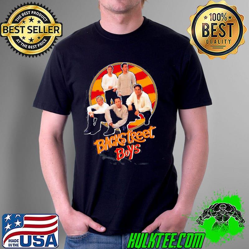 80's retro art backstreet boys shirt