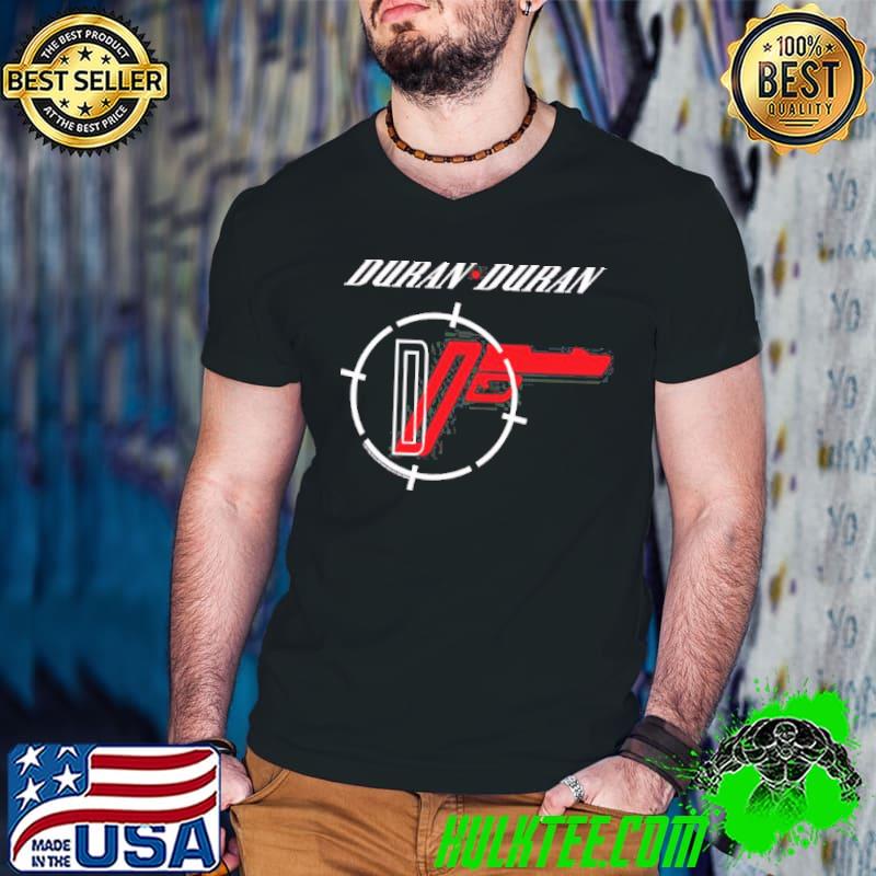A vie the gun duran duran retro 90s rock band shirt
