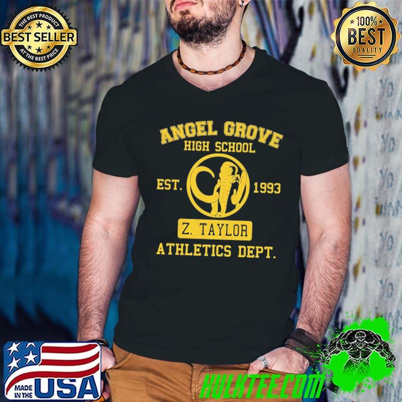 Angle grove high school est 1993 z.taylor athletics dept shirt