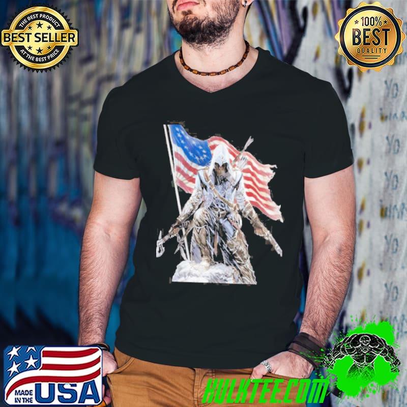 Assassin in American animation shirt
