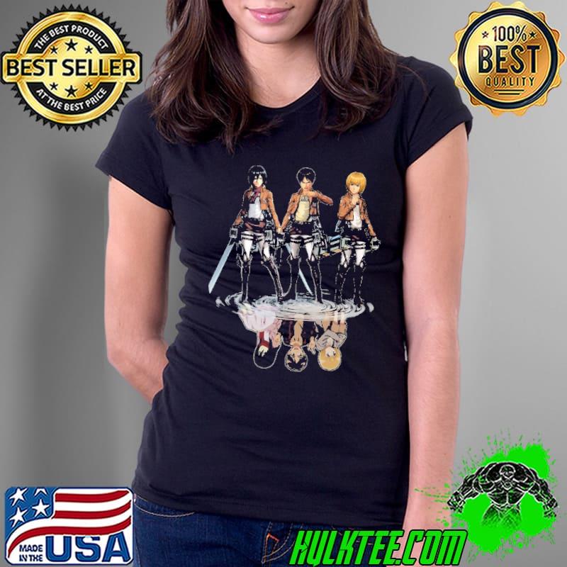 Attack On Titans Shirt Ladies Tee Attack On Titans Shirt Ladies Tee