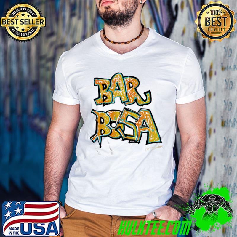 Bar bosa style text design design shirt