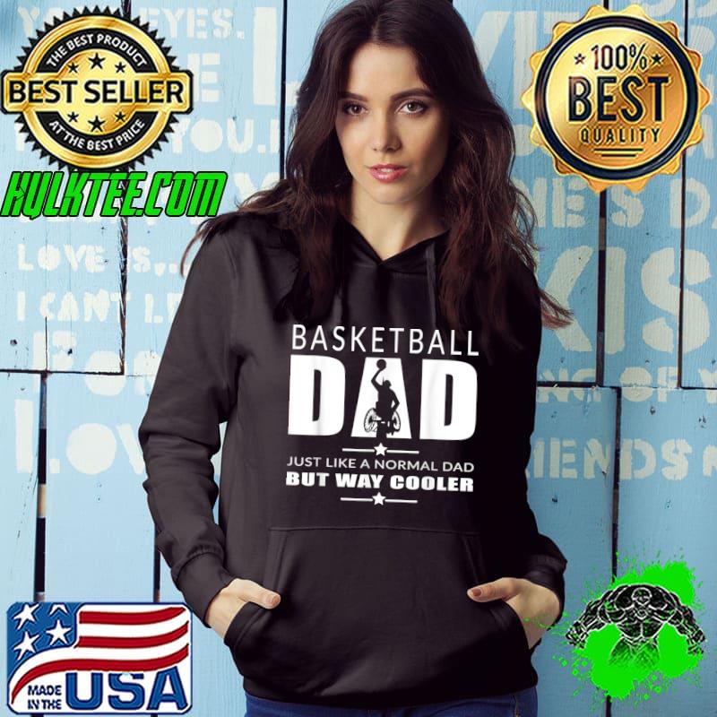 Basketball Dad Wheelchair Basketball Cool Dad T-Shirt