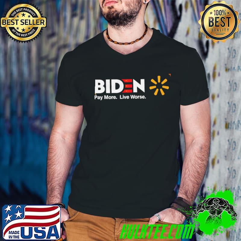 Biden Pay More Live Worse Shirt Guys V Neck Biden Pay More Live Worse Shirt Guys V Neck