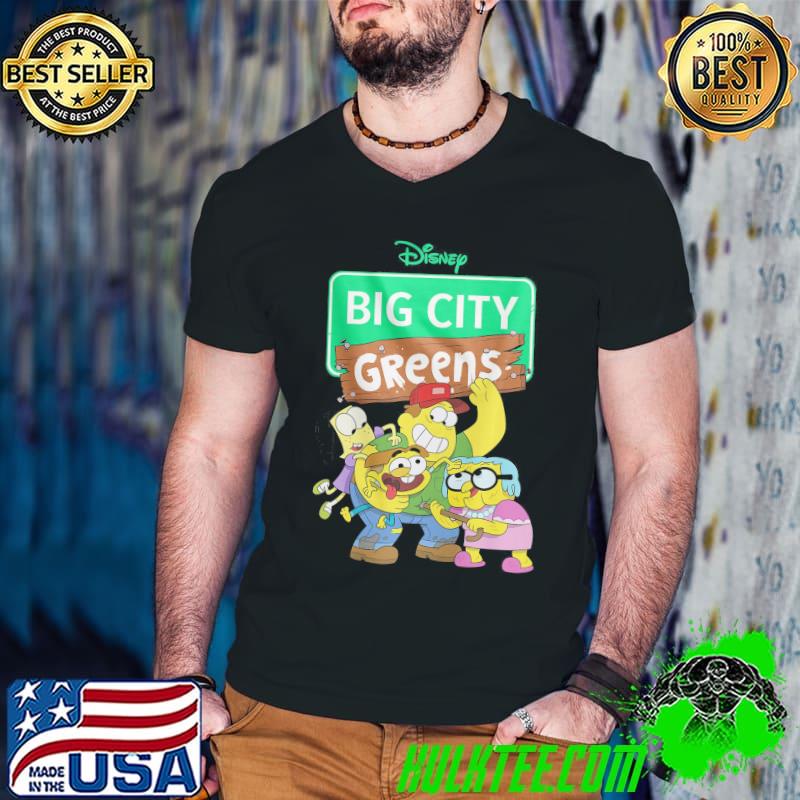 Big city greens group shot disney Guys V Neck Big city greens group shot disney Guys V Neck