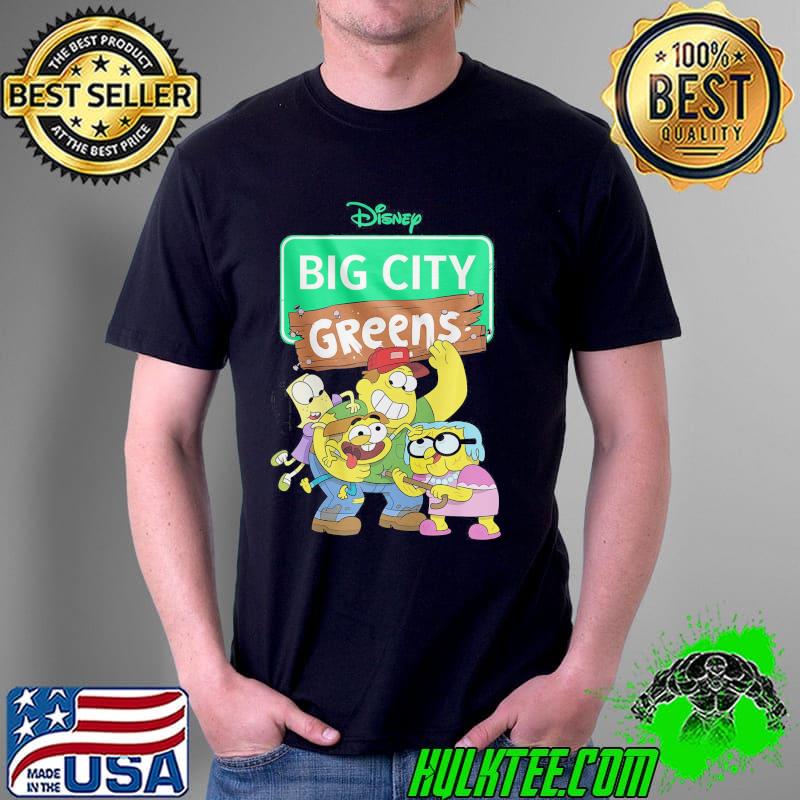 Big city greens group shot disney shirt Big city greens group shot disney shirt