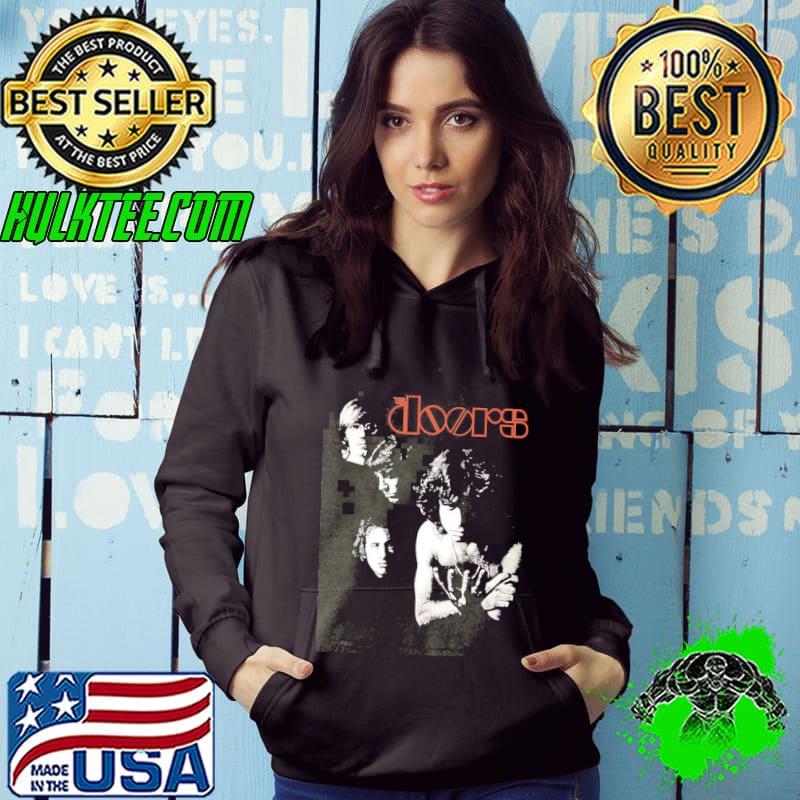 Black and white vintage the doors Hoodie Black and white vintage the doors Hoodie