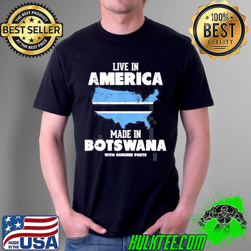 Botswanan pride American design shirt