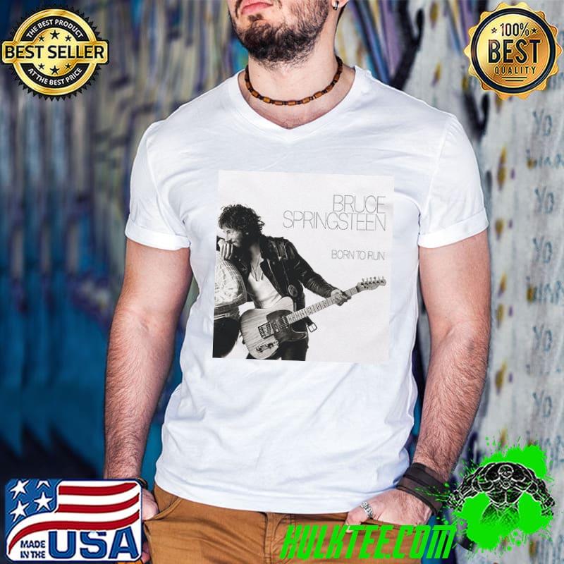 Bruce springsteen born to run album cover white shirt