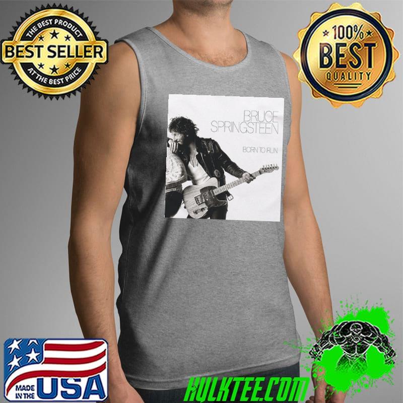 Bruce springsteen born to run album cover white Tank Top Bruce springsteen born to run album cover white Tank Top