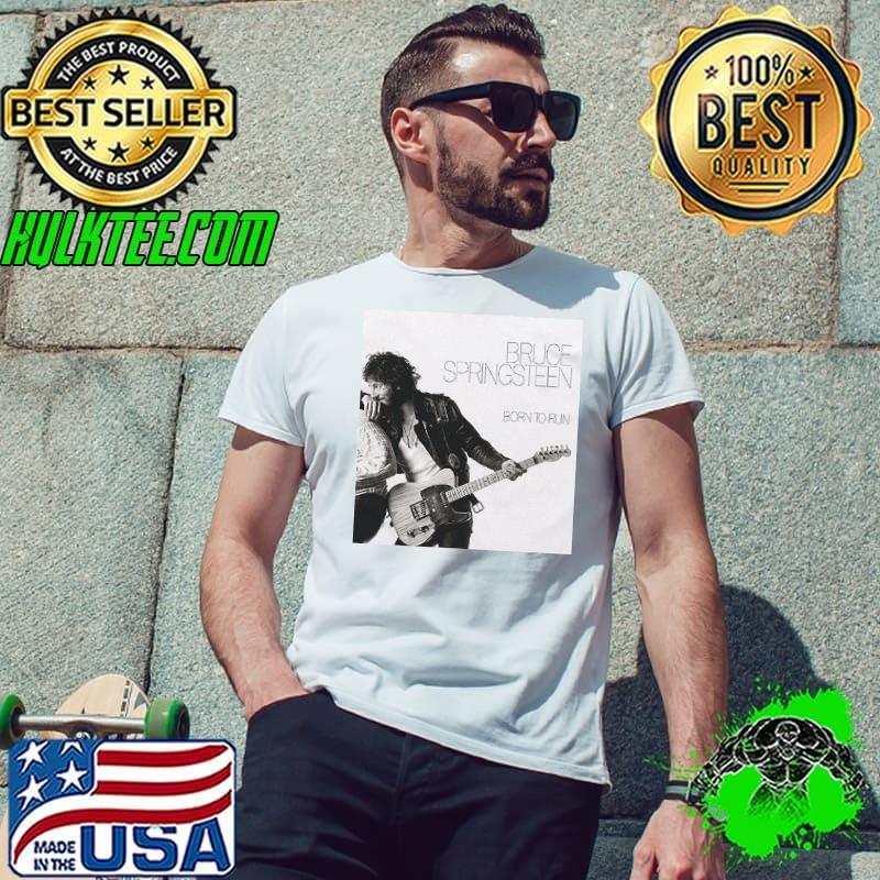 Bruce springsteen born to run album cover white Unisex Bruce springsteen born to run album cover white Unisex