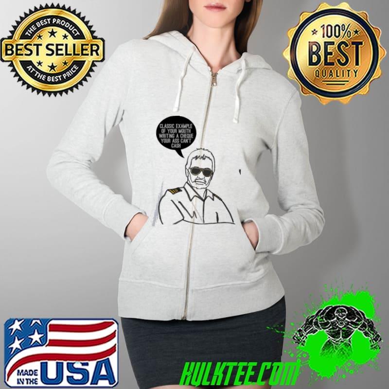 Captain quote chief stew design shirt