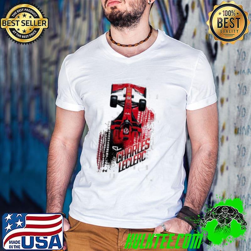 Car racing charles leclercc design shirt