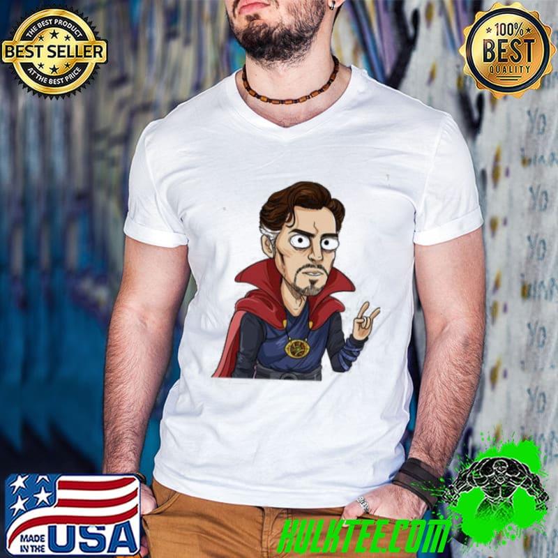 Caricature doctor strange funny fan art shirt