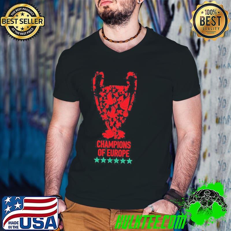 Champions of europe liverpool champions shirt