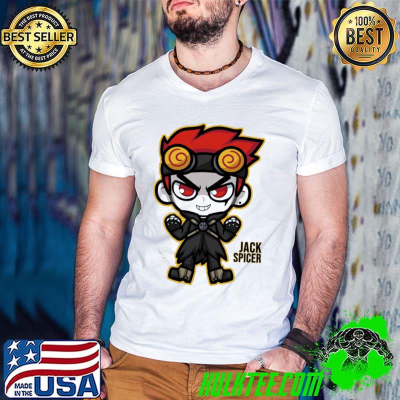 ChibI Jack spicer animation design shirt
