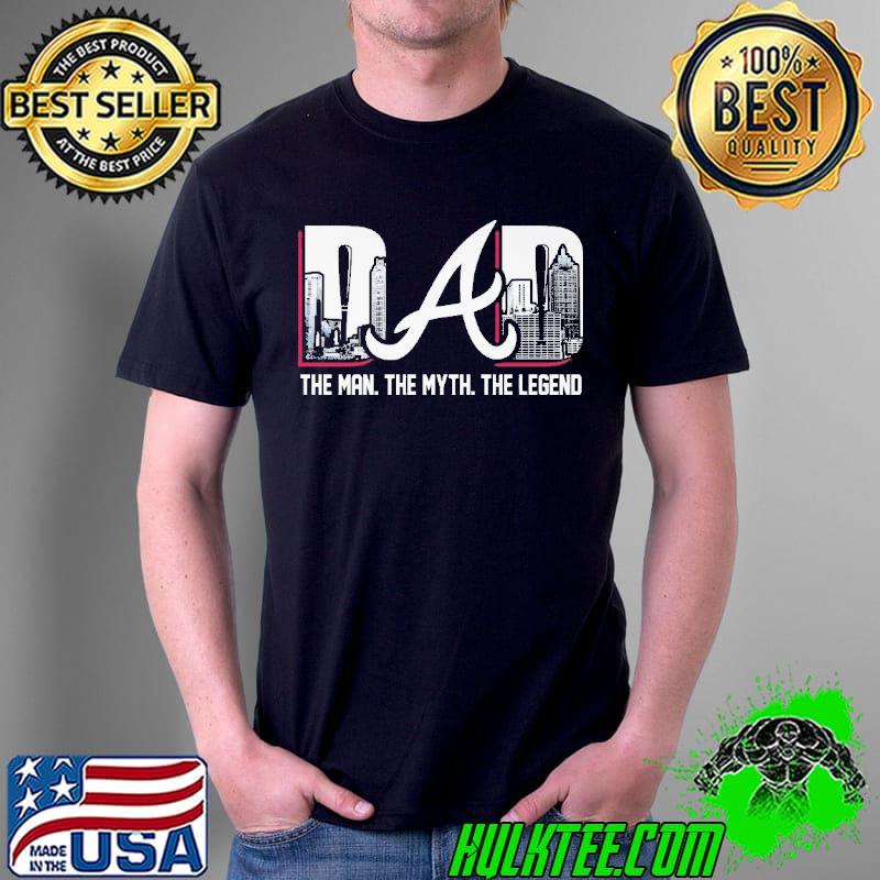 Chicago Rome Brave Dad The Man The Myth THe Legend Shirt