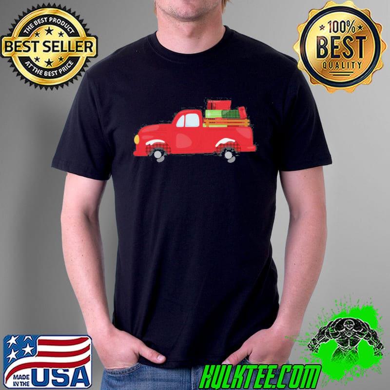 Christmas pickup hauling presents shirt