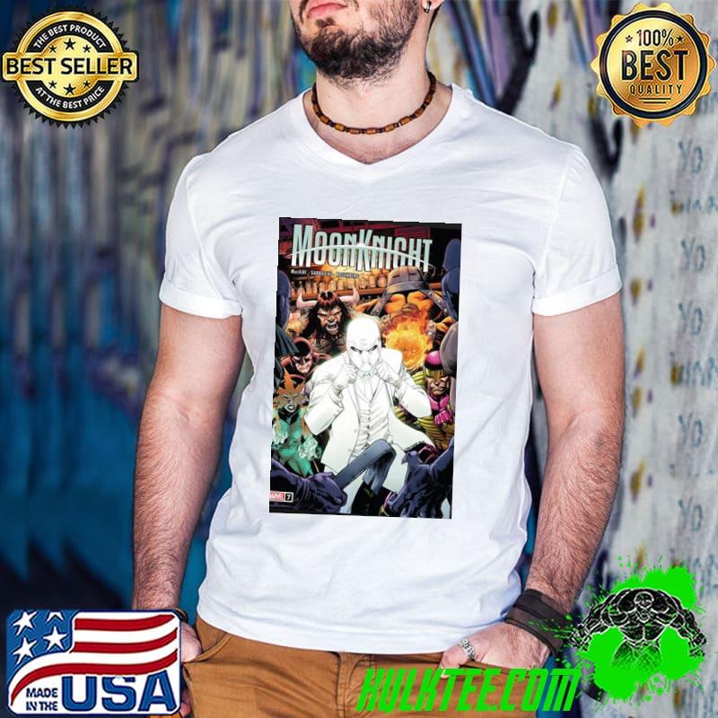 Comic moon knight Marvel art shirt