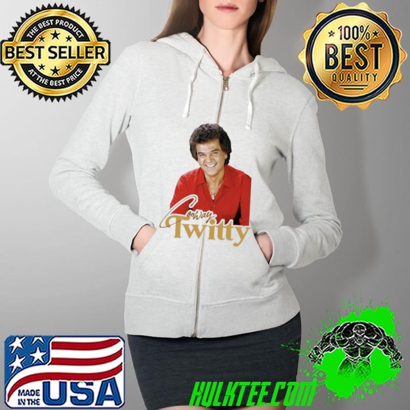 Conway twitty retro country legend hooded shirt