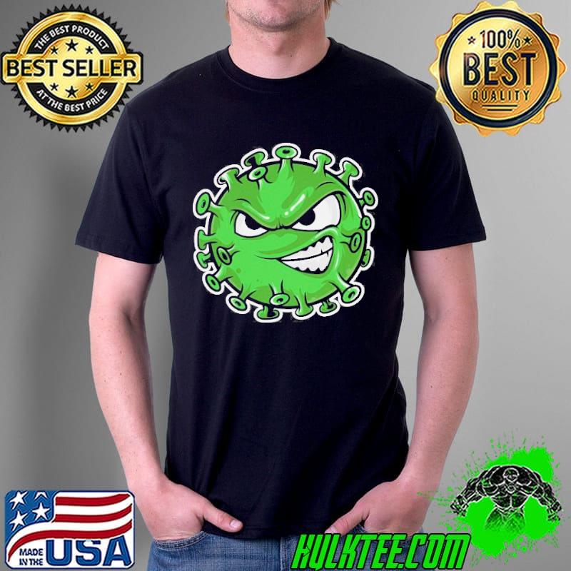 Coronavirus green virus shirt