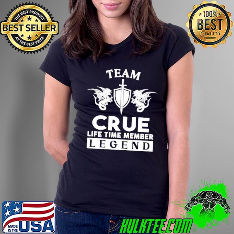 Crue life time member legend motley shirt