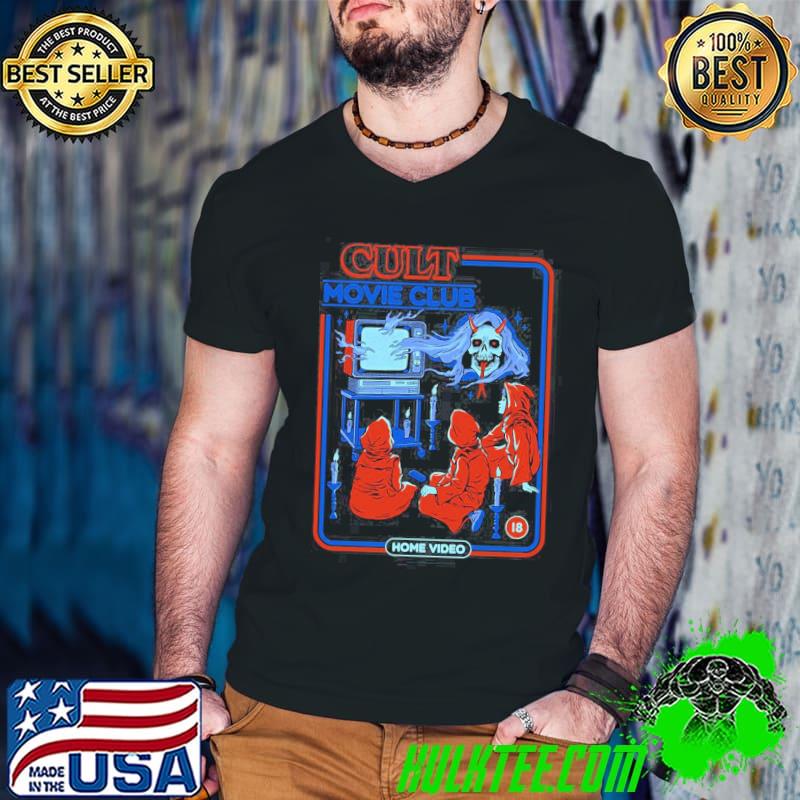 Cult movie club funny vintage kids art Guys V Neck Cult movie club funny vintage kids art Guys V Neck