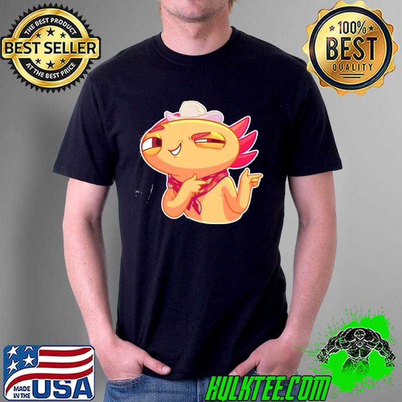 Cute funny axolotl shirt
