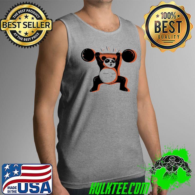 Deadlifting panda Tank Top Deadlifting panda Tank Top