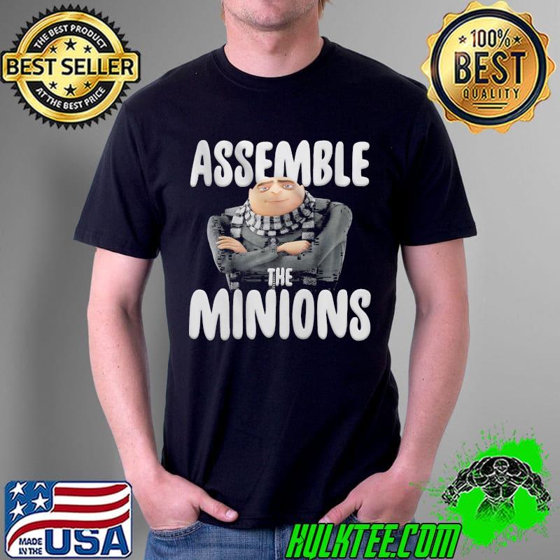 Despicable me minions assemble the minions graphic shirt