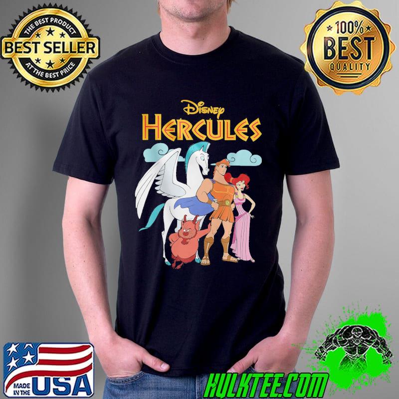 Disney hercules classic group shot graphic shirt