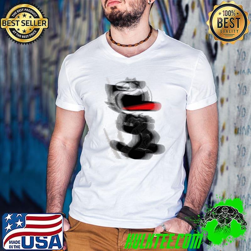 Felix The Cat Glitch Style Design Unisex T-Shirt