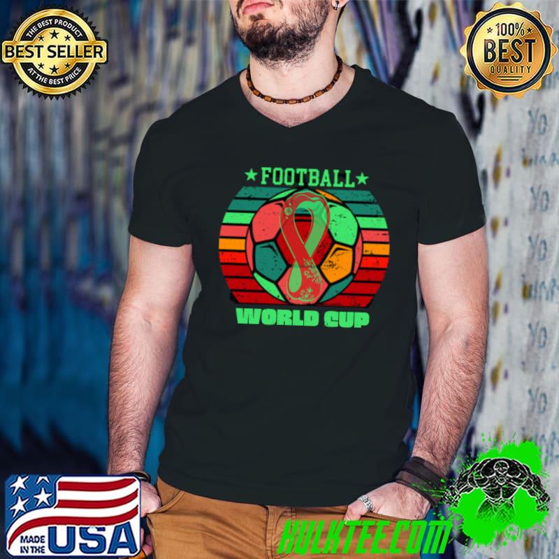 Football world cup qatar 2022 vintage T-Shirt
