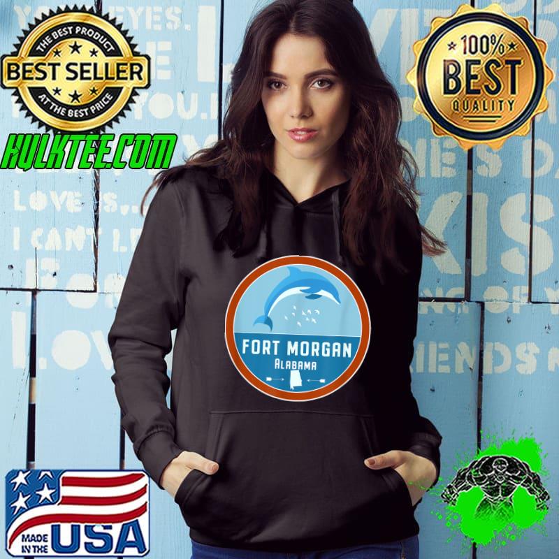 Fort Morgan Alabama Beach Dolphin AL Vacation Souvenir T-Shirt
