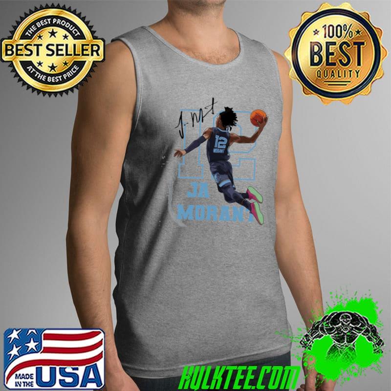 Graphic design ja morant signature memphis grizzlies basketball Tank Top Graphic design ja morant signature memphis grizzlies basketball Tank Top