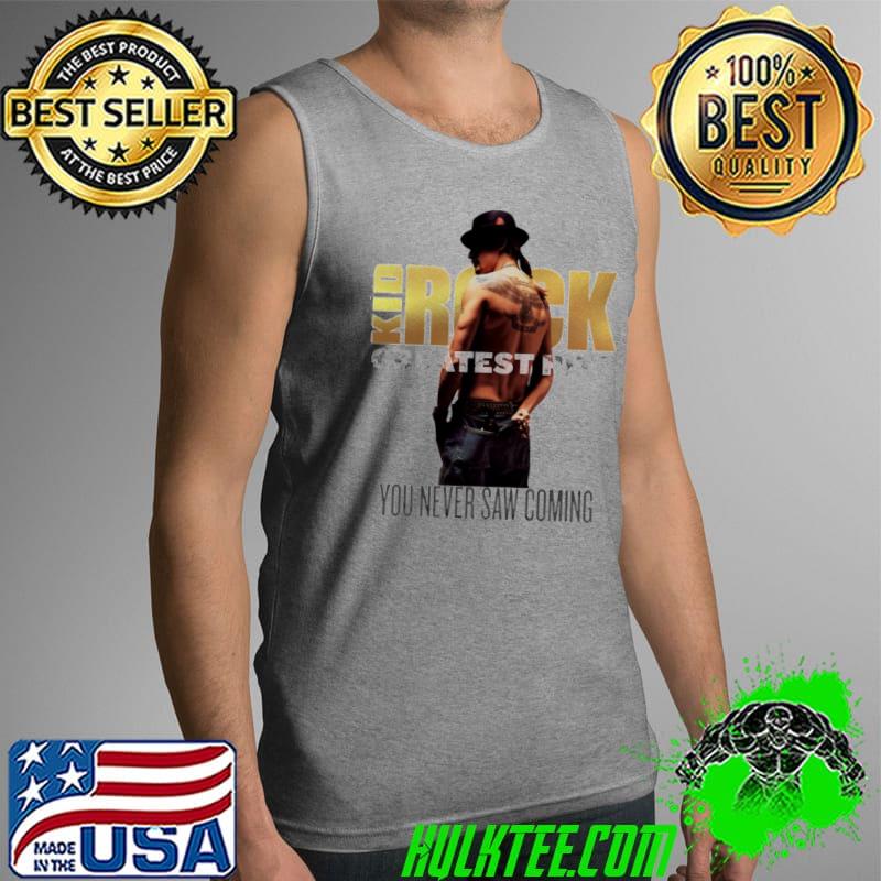 Gratest hits kid rock you never saw coming hooded Tank Top Gratest hits kid rock you never saw coming hooded Tank Top