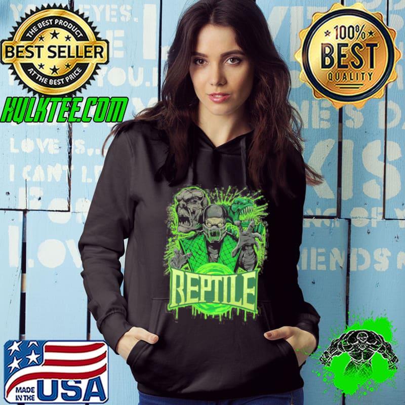 Green design of reptile mortal kombat Hoodie Green design of reptile mortal kombat Hoodie