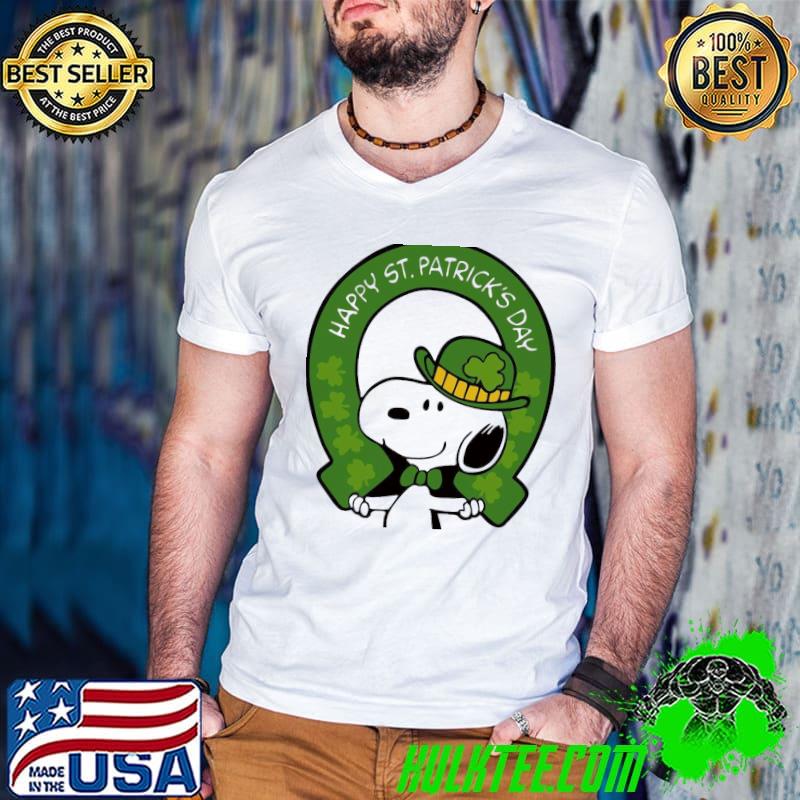 Happy St patrick's day snoopy shirt