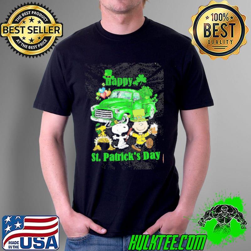 Happy St.Patrick's Day Snoopy Shirt