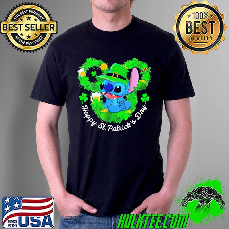 Happy St patrick's day stitch shirt