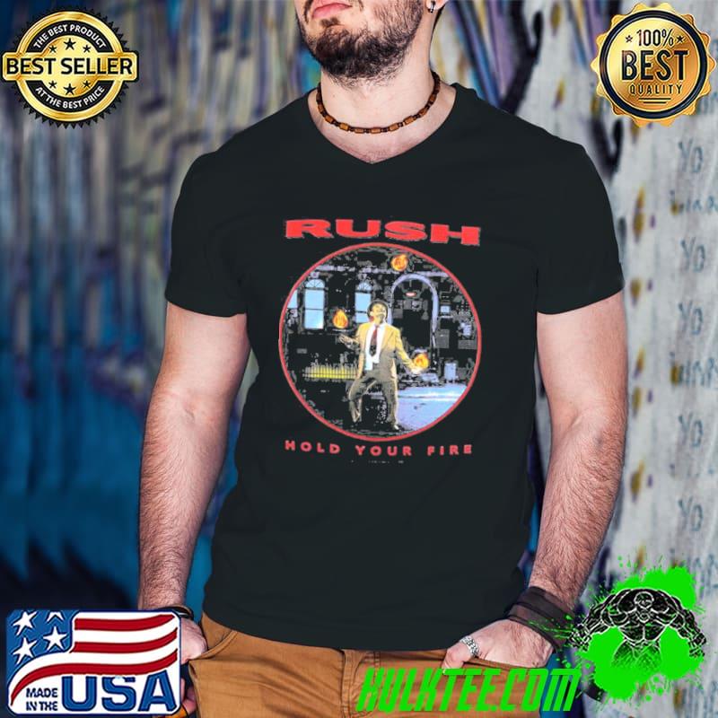 Hold your fire tour concert rush 1987 shirt