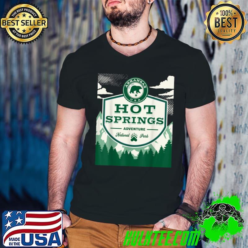 Hot Springs National Park Arkansas Nature Bear Hike Outdoors T-Shirt