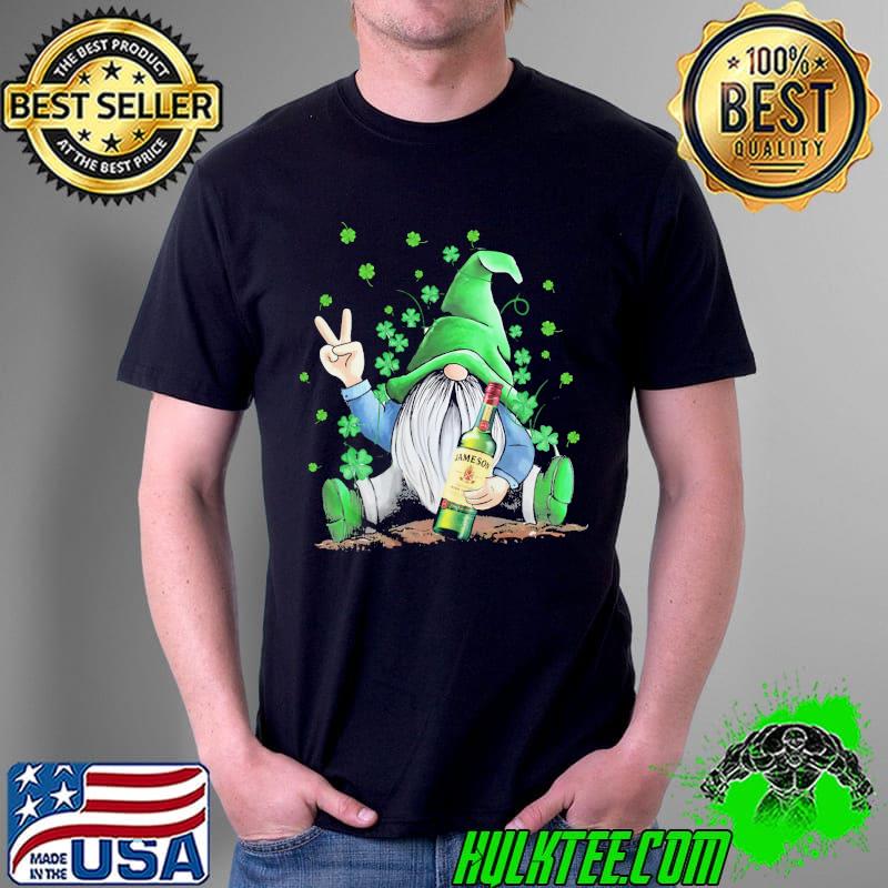 Jameson irish whiskey gnome st patrick's day shirt